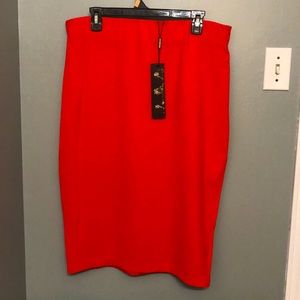 NWT kardashian kollection skirt XL